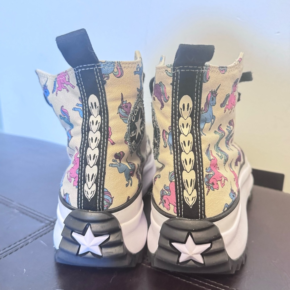 Converse Custom Unicorn Print With Alien Back - image 3